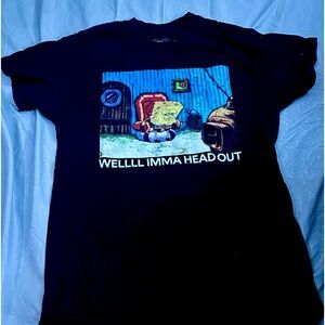 SpongeBob Men Cotton Shirt